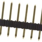 FCI 68001-106HLF Unshrouded Pin Header 6 Position Single Row 2.54mm Spacing Gold Plated