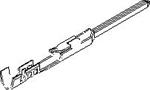 Molex 16-02-0105 Crimp Pin 24-30 AWG