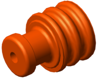 7158303050 Yazaki Wire Seal 1.5 YESC Red 1.19-1.70mm2