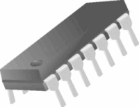 Signetics 74S38N Logic Circuit, Quad 2-Input NAND, S-TTL, 14 Pin, Plastic, DIP