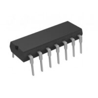 STMicroelectronics 74HC10N High-Speed Si-Gate CMOS Triple 3-Input NAND Gate 6V DIP-14