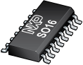 PHILIPS 74HCT138D CMOS 3-TO-8 LINE INVERTING DECODER/ DEMULTIPLEXER SOIC-16