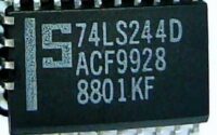 STMicroelectronics SGS 74LS244 IC BUFFER/DRIVER, DUAL, 4-BIT