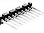 TE Connectivity / AMP 87160-8 Vertical Connector Header 7 Position 0.156" Spacing