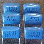 Tecate 914-250474K Polyester Film Capacitor CPO 0.47uF 250V 10% Radial