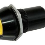 671-062-75 MARL LED Indicator 25.4mm, Yellow, 110V 12mA, 466mcd, Panel Mount