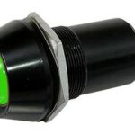671-065-75 MARL LED Indicator 25.4mm, Green, 110V 12mA 609mcd, Panel Mount