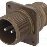 97-3100A-16-11P Amphenol Circular Connector Pin 2 Position