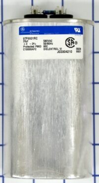 97F6931RC GE/Genteq Capacitor, 20 MFD, 580 VAC, Can