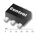 Central Semiconductor CBCX69 PNP Transistor 20V 1A 4-Pin(3+Tab) SOT-89