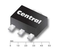 Central Semiconductor CBCX69 PNP Transistor 20V 1A 4-Pin(3+Tab) SOT-89