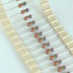CFS1/2CT52A112J KOA Carbon Film Resistor 220 Ohms 5% 1/4W Axial