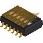 DHA-10NTQR Diptronics Slide Switch 10 Position SMD