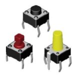 DTS-68K-V Diptronics Tactile Switch 0.05A 12VDC