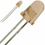 Stanley FA5365S LED Uni-Color Orange 5mm 5V 50mA 609nm 2-Pin T-1 3/4