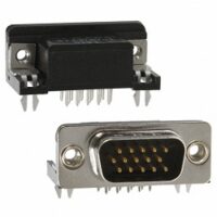 JST KEC-15P  MALE D SUBMINIATURE CONNECTOR 15 CONTACTS, CRIMP, PLUG