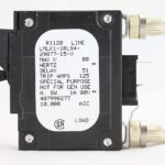 LMLK1-1RLS4-29877-15-V Airpax Circuit Breaker 1A 80V Panel Mount