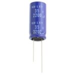 ELXY160ELL181MF15D UCC Aluminum Lytic Capacitor 180uF 16V Radial