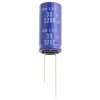 ELXY160ELL181MF15D UCC Aluminum Lytic Capacitor 180uF 16V Radial
