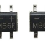 MB6F Hottech Bridge Rectifier 0.5A 600V SOP4