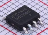MC4558G-S08-R UTC Operational Amplifier 2.2V 4.5mA SOIC-8