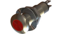 524-501-21 MARL LED Indicator 8.1mm, Red, 12V 20mA, 11cd, Panel Mount