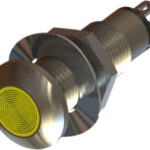524-521-23 MARL LED Indicator 8.1mm, Yellow, 28V 20mA, 16cd, Panel Mount