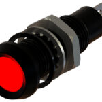 677-501-21 Marl LED Indicator 8.1mm, Red, 12 VDC 600mcd, Panel Mount