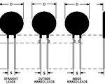 NT03-12391 Ametherm Thermistor 12k Ohms 0.45W