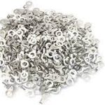 RNB2-5L Grass Non-insulated Ring Tongue Brass Terminals Cable Crimp Connectors Lug For 16-14 AWG