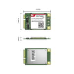 SIM7600NA-PCIE SIMCom Mini PCIE Cellular LTE Cat1 4G Module
