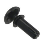 SR-3075B Essentra Snap Rivet, Nylon 6 (RMS-52), Black