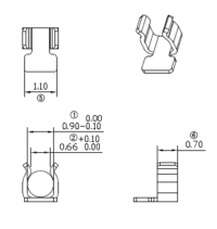 SV-08M EMIStop Stainless Steel Clip