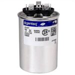 27L456 GE Genteq Capacitor 48uF 300V Dual Run, Round Capacitor
