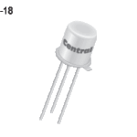 2N834A Central Semiconductor Bipolar Transistor NPN 200mA 30V TO-18