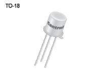 2N834A Central Semiconductor Bipolar Transistor NPN 200mA 30V TO-18