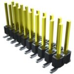 Samtec TSM-119-01-T-SH Connector 19 Position Pin Header 0.10" Spacing