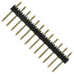 TSW-112-07-G-S SAMTEC Board-To-Board Connector, Single, 2.54 mm, 12 Contacts, Header, Through Hole, 1 Rows