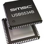 USB5532B-5000JZX Microchip IC USB Hub Controller 64-Pin QFN