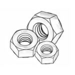 Micro Plastic 0400832HNS Nylon Hex Nut 8-32