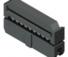 58I3DAB-24G0A-1 AMTEK Connector IDC Socket