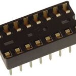 FCI DILB-20P-223T Connector DIP Socket 20 Position