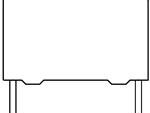 EPCOS / TDK B32652A7223J Capacitor 0.22uF 1250V Radial