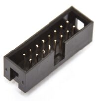 KELTRON LPH-16S-A-G Low Profile Shrouded 16 Pin Header Gold Plated
