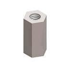 2106-440-AL-7 RAF Aluminum Female Hex Standoff #4-40 Threaded