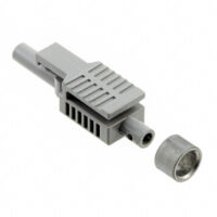 HP HFBR-4503 Fiber Optic Connector, Plastic Optical, 1mm, Plastic Body