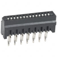 FCI HLW14S-2C7LF FFC & FPC Connector 14 Position 1 Row