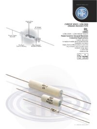 RL10*TRR05F HTR Current Sense Resistor 0.05Ohm Axial