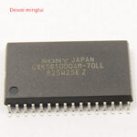 Sony CXK581000AM-70LL Static RAM, 128Kx8, 32 Pin, Plastic