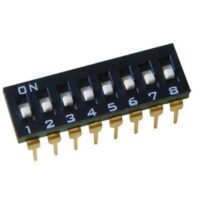 Diptronics NPI08V Dip Switch 25mA, 24V DC Piano